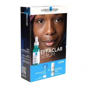 La Roche Posay Effaclar Ultra Concentrated Serum Ορός Κατά των Ατελειών και των Σημαδιών 30ml & Δώρο Effaclar Gel +M Αφρώδες Gel Καθαρισμού 50ml & Anthelios Oil Correct Spf50 3ml