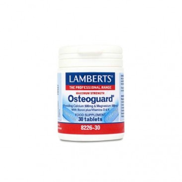 Lamberts Osteoguard 30tabs | Συμπλήρωμα Διατροφής Ασβεστίου & Μαγνησίου