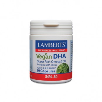 Lamberts Vegan DHA 60caps | Συμπλήρωμα Διατροφής Omega 3
