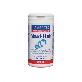 Lamberts Maxi Hair 60tabs | Φόρμουλα κατά της Τριχόπτωσης & Ενδυνάμωσης των Μαλλιών