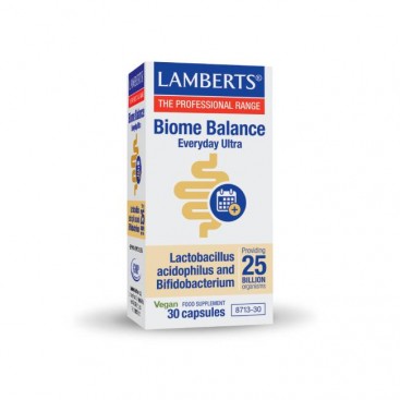 Lamberts Biome Balance Everyday Ultra 30caps | Προβιοτικά για Καθημερινή Υποστήριξη του Εντέρου