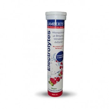 Lamberts Electrolytes Berry 13eff.tabs | Ηλεκτρολύτες με Γεύση Βατόμουρο 