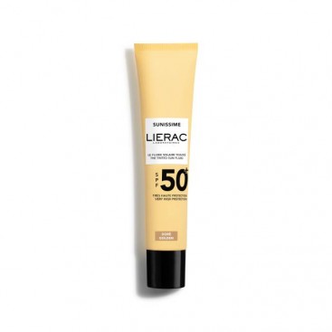 Lierac Sunissime The Tinted Sun Fluid SPF50+  40ml | Λεπτόρρευστο Βελούδινο Αντηλιακό με Χρώμα SPF50+ 