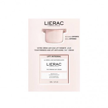Lierac Lift Integral Regenerating Night Cream Αναδομητική Κρέμα Νύχτας 50ml &  Lift Integral Regenerating Night Cream Refill Ανταλλακτικό  50ml