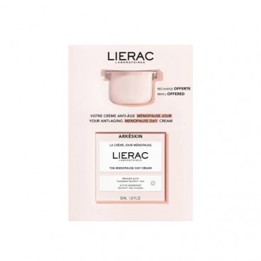 Lierac Arkeskin The Menopause Day Cream Κρέμα Ημέρας στην Εμμηνόπαυση 50ml  &  Arkeskin The Menopause Day Cream Refill Ανταλλακτικό 50ml
