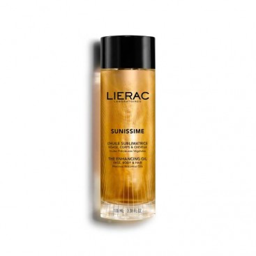 Lierac Sunissime The Enhancing Oil 100ml | Ιριδίζον Έλαιο για Πρόσωπο, Σώμα & Μαλλιά