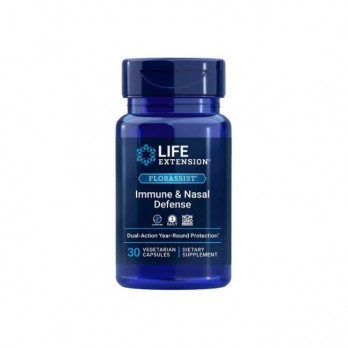Life Extension Florassist Immune & Nasal Defense 30veg.caps | Συμπλήρωμα για την Ενίσχυση του Ανοσοποιητικού