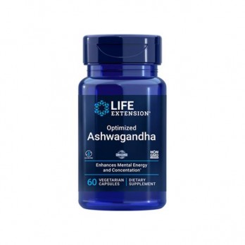 Life Extension Optimized Ashwagandha Extract 60veg.caps | Συμπλήρωμα Διατροφής για την Υποστήριξη της Μνήμης