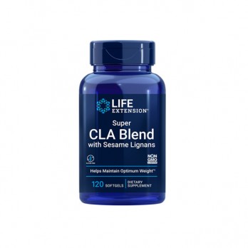 Life Extension Super CLA Blend with Sesame Lignans 1000mg, 120 softgels | Συμπλήρωμα Συζευγμένου Λινολεϊκού Οξέως