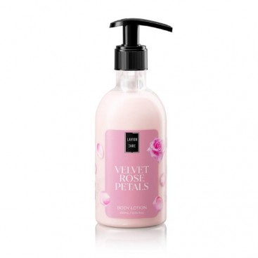 Lavish Care Velvet Rose Petals Body Lotion 300ml | Ενυδατική Κρέμα Σώματος & Χεριών με Άρωμα Τριαντάφυλλο