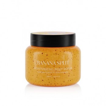 Lavish Care Banana Split Moisturizing Body Scrub 250ml | Scrub Σώματος για Ενυδάτωση & Τόνωση της Ξηρής Επιδερμίδας με Άρωμα Μπανάνα