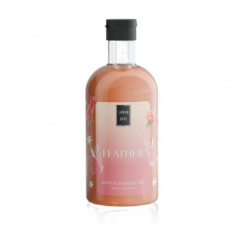 Lavish Care Feather Bath & Shower Gel 500ml | Αφρόλουτρο με Μοναδικό & Παιχνιδιάρικα Γλυκό Άρωμα