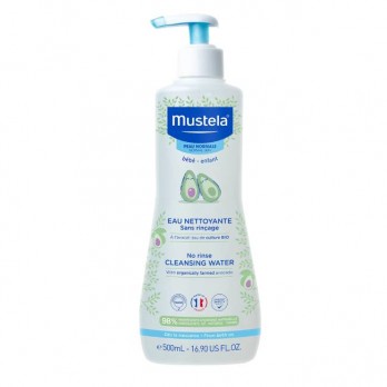 Mustela No-Rinse Cleansing Water 500ml | Νερό Καθαρισμού χωρίς Ξέβγαλμα