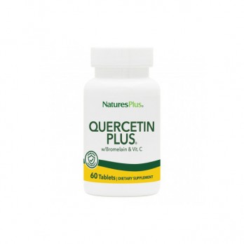 Nature's Plus Quercetin Plus 60tabs | Συμπλήρωμα Κουερσετίνης