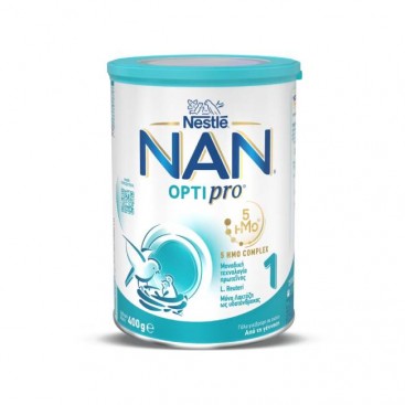 Nestle Nan Optipro No.1 400gr | Γάλα Πρώτης Βρεφικής Ηλικίας Σε Σκόνη