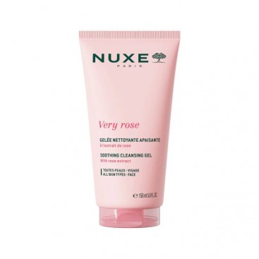 Nuxe Very Rose Soothing Cleansing Gel 150ml | Απαλό Τζελ Καθαρισμού Προσώπου 