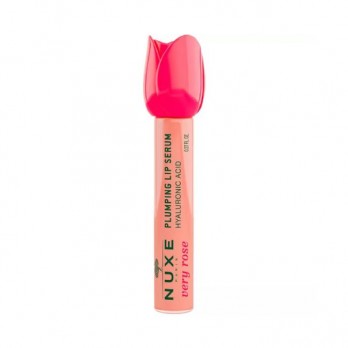 Nuxe Very Rose Lip Plumping Serum 8ml | Ενυδατικό Serum Χειλιών για Άμεσο Όγκο με Υαλουρονικό Οξύ 