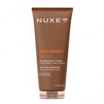 Nuxe Men Shower Gel 200ml | Αφρόλουτρο Πολλαπλών Χρήσεων για Πρόσωπο, Γένια, Σώμα, Μαλλιά