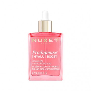 Nuxe Prodigieuse Hyalu Boost Glow Boosting Serum 30ml | Ορός Προσώπου για Λάμψη με Βιταμίνη C  