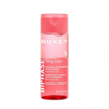 Nuxe Very Rose Biphase Make-Up Remover Eyes & Lips 100ml | Διφασικό Ντεμακιγιάζ για Μάτια & Χείλη