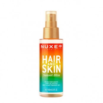 Nuxe Hair & Skin Mist Sunset Bliss 100ml | Αρωματικό Καλοκαιρινό , Θεϊκό Mist για Μαλλιά και Σώμα 