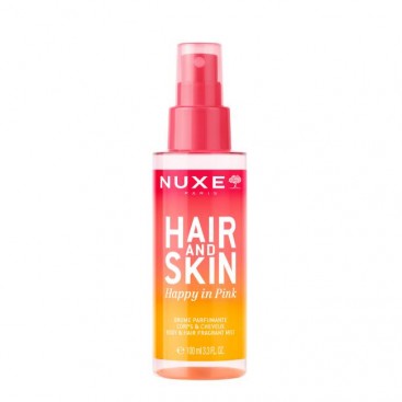 Nuxe Hair & Skin Mist Happy in Pink 100ml | Αρωματικό Λουλουδάτο Mist για Μαλλιά και Σώμα 