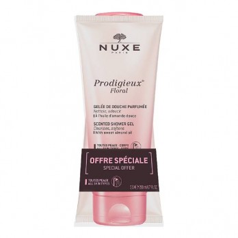 Nuxe Prodigieux Floral Scented Shower Gel Special Price 2x200ml | Αφρόλουτρο με Λουλουδένιο Άρωμα