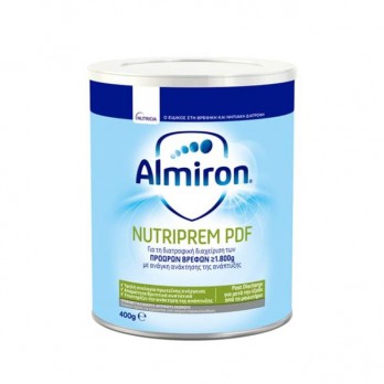 Nutricia Almiron Nutriprem PDF 400gr | Γάλα για Πρόωρα Βρέφη