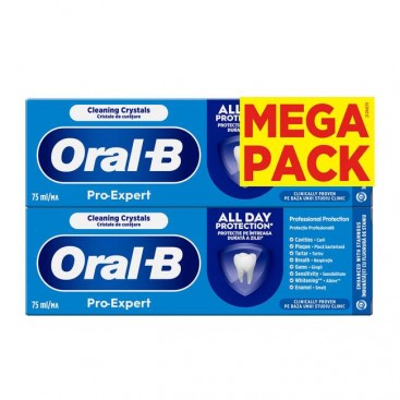 Oral-B Pro Expert Professional Protection Toothpaste 2x75ml | Οδοντόκρεμα Πολλαπλής Προστασίας 