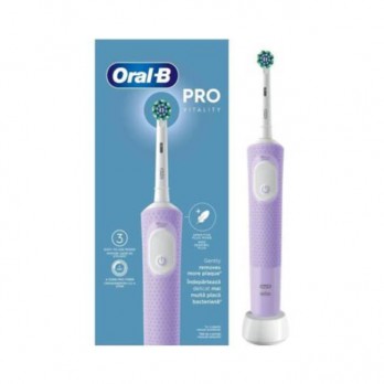 Oral-B Vitality Pro Lilac Mist 1τμχ | Επαναφορτιζόμενη Ηλεκτρική Οδοντόβουρτσα σε Λιλά Χρώμα