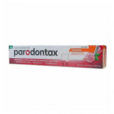 Parodontax Toothpaste Original 75ml | Οδοντόκρεμα με Γεύση Μέντας και Τζίντζερ