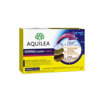 Aquilea Sueno Forte 30caps | Συμπλήρωμα Διατροφής για Βαθύ, Ξεκούραστο και Ποιοτικό Ύπνο