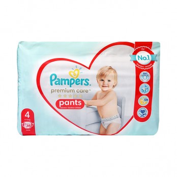 Pampers Premium Care Pants No 4 ( 9-15Kg)  38τμχ | Πάνες Βρακάκι