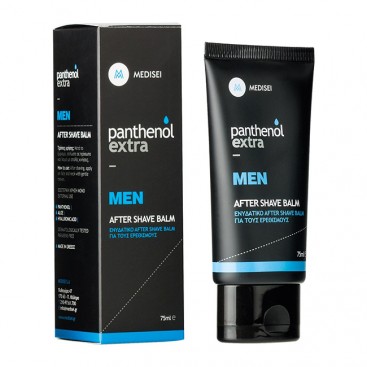 Medisei Panthenol Extra Men After Shave Balm 75ml | Ενυδατικό After Shave Balm για μετά το Ξύρισμα 