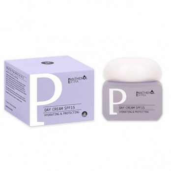 Medisei Panthenol Extra Day Cream SPF15 50ml | Ενυδατική Κρέμα Ημέρας με Αντηλιακή Προστασία
