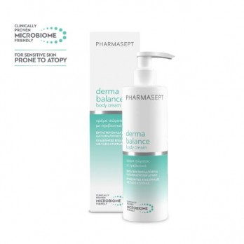 Pharmasept Derma Balance Body Cream 250ml | Κρέμα Σώματος Ενισχυμένη με Πρεβιοτικά