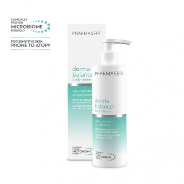 Pharmasept Derma Balance Body Cream 250ml | Κρέμα Σώματος Ενισχυμένη με Πρεβιοτικά