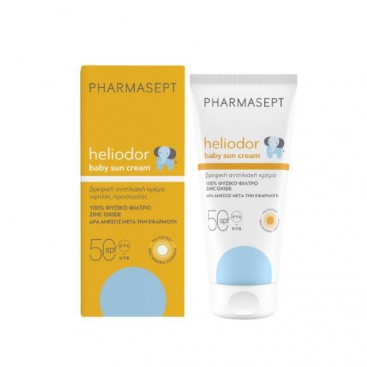 Pharmasept Heliodor Baby Sun Cream Spf50 100ml | Βρεφική Αντηλιακή Κρέμα Υψηλής Προστασίας 