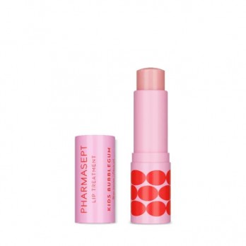 Pharmasept Lip Treatment Kids Bubblegum με Shea Butter, Olive Oil, Vitamin E & Sweet Almond Oil 4.8g| Ενυδατικό Στικ Χειλιών για Παιδιά