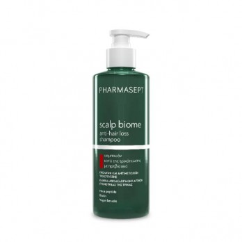 Pharmasept Scalp Biome Anti-Hair Loss Shampoo 400ml | Σαμπουάν Ενδυνάμωσης Κατά της Τριχόπτωσης 