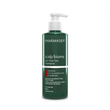 Pharmasept Scalp Biome Anti-Hair Loss Shampoo 400ml | Σαμπουάν Ενδυνάμωσης Κατά της Τριχόπτωσης 