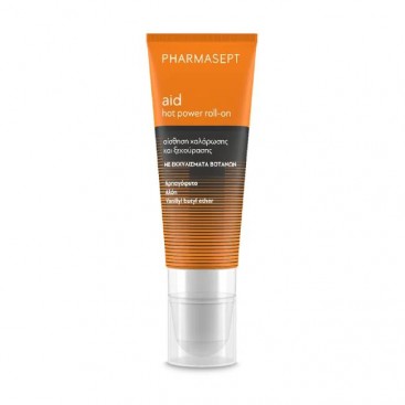 Pharmasept Aid Hot Power Roll-On 100ml | Εξειδικευμένο Gel  για Άμεση Αίσθηση Ζέστης και Χαλάρωσης σε μορφή Roll-On