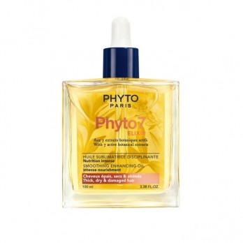 Phyto Phyto Nutrition Phyto 7 Elixir Intense Huile 100ml | Ελιξίριο Έντονης Θρέψης για Πυκνά, Ξηρά & Ταλαιπωρημένα Μαλλιά