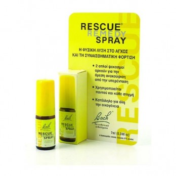Power Health Bach Rescue Remedy Spray 7ml | Ανθοΐαμα σε Spray για Χαλάρωση 