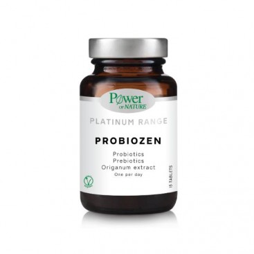 Power Health Platinum Range Probiozen 15tabs | Συμπλήρωμα Προβιοτικών & Πρεβιοτικών για την Καλή Υγεία του Εντέρου