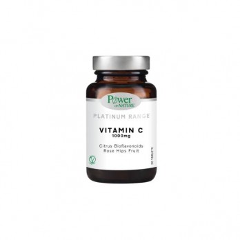 Power Health Platinum RangeVitamin C 1000mg 30tabs | Συμπλήρωμα Διατροφής με Βιταμίνη C και Βιοφλαβονοειδή