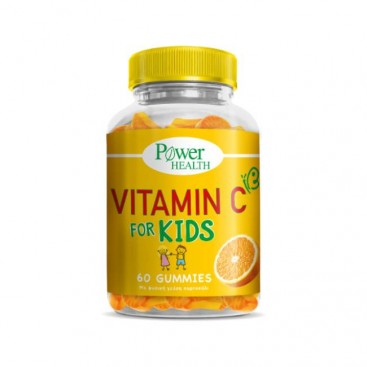 Power Health Vitamin C Gummies 60s | Ζελεδάκια για Παιδιά με Υψηλή Περιεκτικότητα σε Βιταμίνη C  