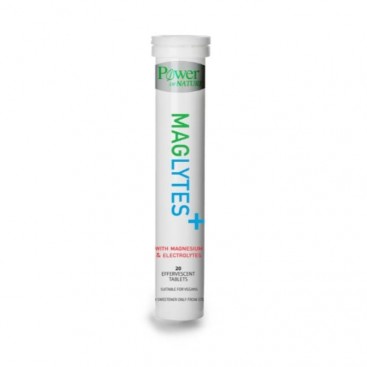 Power Health Maglytes with Magnesium & Electrolyte Stevia 20eff.tabs |Συνδυασμός Μαγνησίου, Ηλεκτρολυτών και Βιταμινών του Συμπλέγματος Β