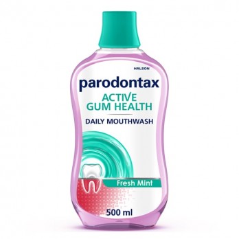 Parodontax Active Gum Health Mouthwash Fresh Mint 500ml | Στοματικό Διάλυμα για Υγιή Ούλα