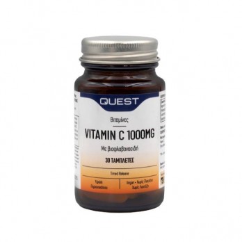 Quest Vitamin C Timed Release 1000mg 30tabs | Συμπλήρωμα Διατροφής με Βιταμίνη C